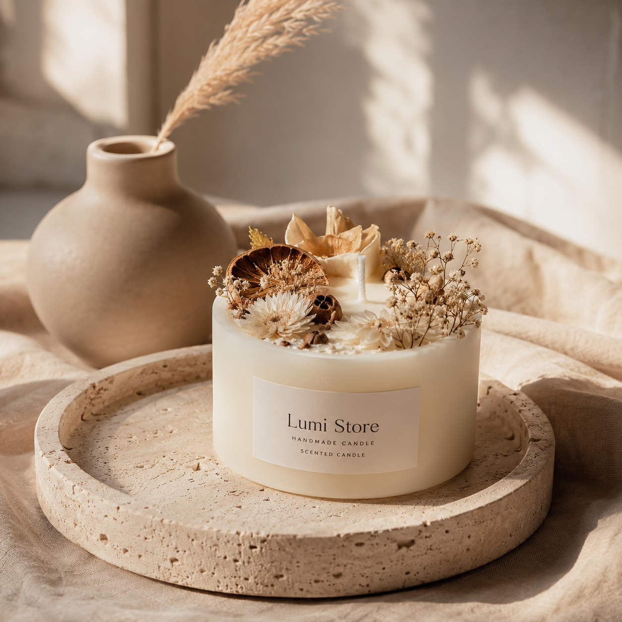            Handmade Stoneware & Candles  Minimal. Natural. Warm