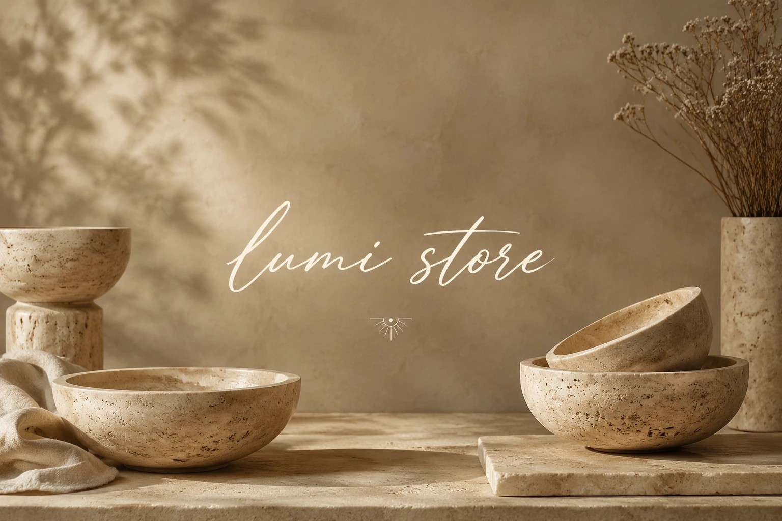           Handmade Stoneware & Candles  Minimal. Natural. Warm
